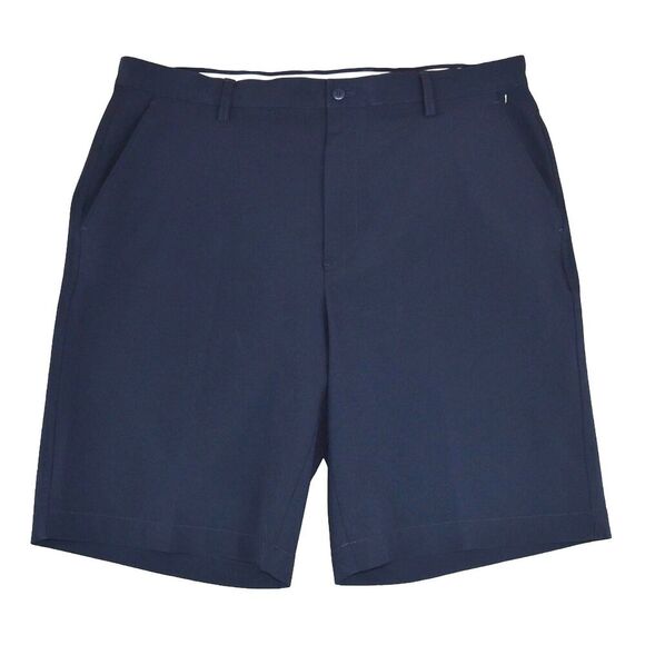 FootJoy Mens Size 38 Flat Front Stretch Golfing Golf Chino Shorts Navy - Picture 1 of 9